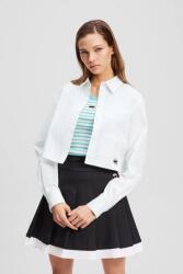 KARL LAGERFELD pamut ing - fehér 42 - answear - 55 990 Ft