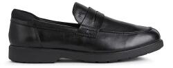 Geox bőr mokaszin U SPHERICA EC11 WIDE fekete, U25EMB 00043 C9999 - fekete Férfi 43