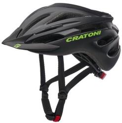 Cratoni sisak pacer jr black-lime matt s-m 54-58 cm cratoni