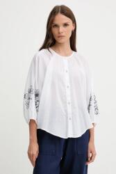 Benetton pamut ing - fehér M - answear - 15 990 Ft