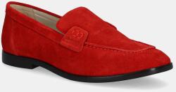 Gant velúr mokaszin Gimble piros, lapos talpú, 30573865. G519 - piros Női 41