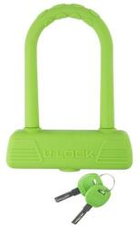 AXA zár u 70x128mm zöld m-wave silicon bevonat