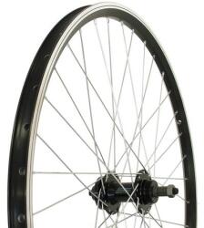 Neuzer kerék 26-os hátsó duplafalú remerx fekete felni gyorszáras alu. agy tárcsafékes fekete