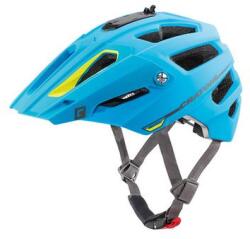 Cratoni sisak alltrack blue-lime rubber s-m cratoni csomagolás nélkül, apró kopás sérülés