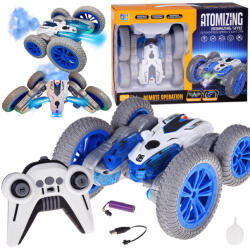 Inlea4Fun RC Távirányítós interaktív kaszkadőrautó ATOMIZING - Kék (JO-RC0729 NI)