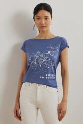 Lauren Ralph Lauren t-shirt - kék M - answear - 37 990 Ft
