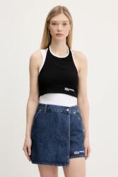 Karl Lagerfeld Jeans top - fekete XL - answear - 19 390 Ft