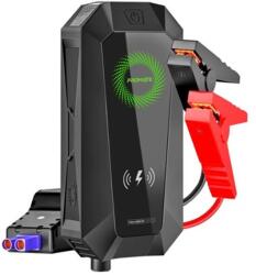 Campmate Promate Akkubank, autó indító - HEXABOLT 20 19200mAh (Jump starter, 6in1, 1500A/12V, 2xUSB 3.0, LED, QC, fekete) (HEXABOLT-20) - nyomtassingyen