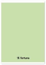 Fortuna Füzet vonalas FORTUNA Monocolor A/5 32 lapos 21-32 pasztell zöld (01.02088) - nyomtassingyen