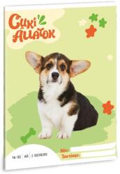 Ars Una Füzet vonalas ARS UNA A/5 32 lapos 16-32 2. osztályos Cuki-Welsh corgi (53594327) - nyomtassingyen