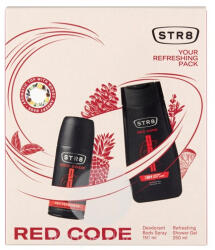 STR8 Set Red Code Deo150ml + Tus. 250ml - delfinbuvar