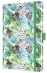 Sigel Naptár, A5, heti, 2026, kemény borító, SIGEL "Jolie", Green Jungle Fever (J6355) - nyomtassingyen