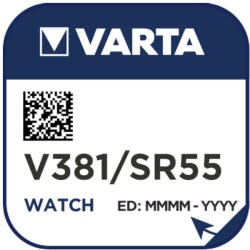VARTA V381 SR1120SW 1, 55V Ezüst Oxid óraelem (Varta-V381)
