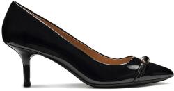 Geox bőr tűsarkú D KLEOPY - fekete Női 37 - answear - 39 990 Ft