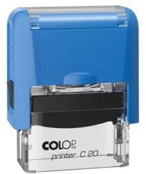 Colop Bélyegző Printer Colop Pocket Stamp 20 kék átlátszó ház kék párna (15314008) - mystock