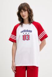 Adidas t-shirt Jersey - fehér XS