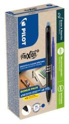 Pilot Rollertoll, 0, 35 mm, törölhető, nyomógombos, PILOT "Frixion Ball Plus", kék + betét (BLRT-GREENPACK-FBP-L) - mystock