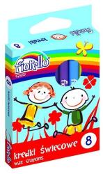 Fiorello Zsírkréta FIORELLO kerek hegyezett 8 színű (170-1382) - mystock