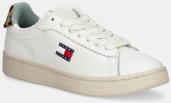 Tommy Hilfiger bőr sportcipő ARCHIVE 98 LEOPARD - fehér Női 38