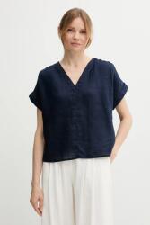 Benetton vászon felső sötétkék, sima, 5BMLDQ0BR - sötétkék XS