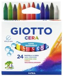 GIOTTO Zsírkréta GIOTTO Cera kerek hegyezett 24 színű (282200) - mystock