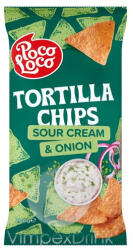 Poco Loco Tortilla Chips Hagy-Tejf. 200g - delfinbuvar