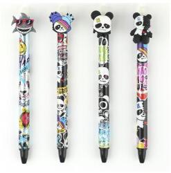 Nebulo Zseléstoll NEBULO nyomógombos radírozható 0, 7 mm Panda II (DT-0006) - mystock