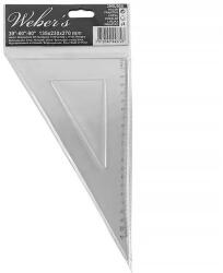  Vonalzó WEBER`S 60 fokos egyesével csomagolt (39RU60B) - mystock