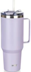 BANQUET Cană termică din oțel inoxidabil cu mâner Twain 1200 ml, lila, mov deschis