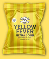  Yellow Fever Ultra Sour - Exclusive to Mr Simms - ananász ízű ultra savanyú cukor 100g - vegyesbolt