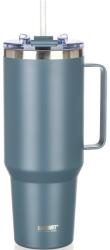 BANQUET Cană termică din oțel inoxidabil cu mâner Twain 1200 ml, gri închis, gri închis