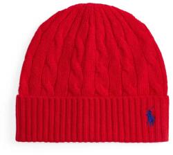 Ralph Lauren gyapjú sapka - piros Univerzális méret
