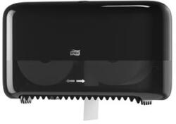 Tork Toalettpapír adagoló, belsőmag nélküli, T7 rendszer, TORK OptiServe , fekete (558068)