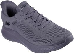 Skechers - BOB SQUAD CHAOS / SOLID STEP - Slip-Ins Férfi utcai cipő (118312DKGY)