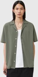 AllSaints pamut ing HUDSON fehér, relaxed, M081SA - zöld M