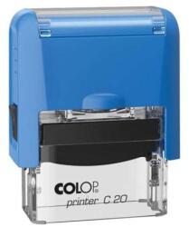 Colop Bélyegző Printer Colop Pocket Stamp 20 kék átlátszó ház kék párna (15314008) - tonerpiac - 2 783 Ft