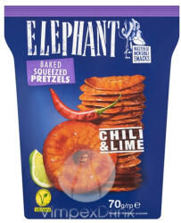  ELEPHANT chips-tallér 70g Chili-Lime