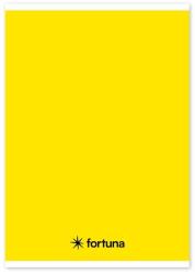 Fortuna Füzet vonalas FORTUNA Monocolor A/5 32 lapos 21-32 sárga (01.02081) - tonerpiac