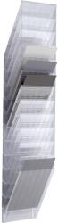 Durable Prospektustartó A4, Durable Flexibox 12 áttetsző (1709763400) - tonerpiac