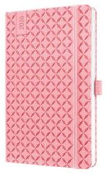 Sigel Naptár, A5, heti, 2026, kemény borító, SIGEL "Jolie", rózsaszín (J6111) - tonerpiac