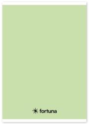 Fortuna Füzet vonalas FORTUNA Monocolor A/5 32 lapos 21-32 pasztell zöld (01.02088) - tonerpiac