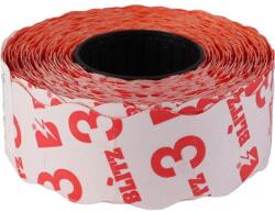 Blitz Árazószalag, 22x16 mm, BLITZ, narancs - tonerpiac