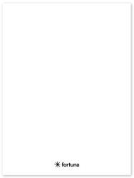 Fortuna Füzet vonalas FORTUNA Monocolor A/4 32 lapos 81-32 fehér (01.02100) - tonerpiac