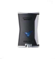 Colibri Slim szivar öngyújtó - fekete, króm (C-LI225T2)