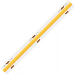  LED Szalag beltéri 24V, meleg fehér 15 Watt, 10 mm COB/512 LED, ~1500 Lumen, 2800-3200K (75630)