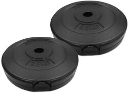 Physionics Súlytárcsa szett 2 x 2, 5 kg 30/31 mm (WEIGHT-2x2.5 (30/31)) - gorillasports Súlytárcsa