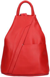 Rea Moda Olasz bőr 1360 piros női hátizsák