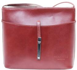 Rea Moda Olasz bőr 5085 Bis világosbarna kisebb női oldaltáska