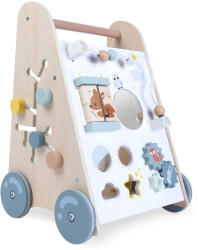 MULTISTORE Fa járóka gyerekeknek mozgó elemekkel ECOTOYS