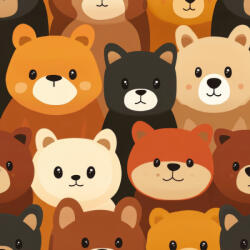 Takoy PUL pelenka panel maci barátok